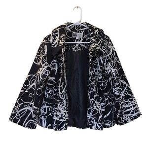 Habitat Wearable Art 3D Wool Blend Lagen look Jacket size Medium